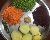 A picture of step 1 of Vegetable Cutlets.