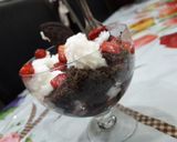 A picture of step 5 of Strawberry truffle.