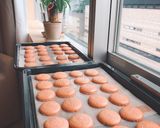 Hình bước làm 5 của món Macaron với kem bơ