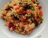 Foto del paso 8 de la receta: Arroz con mejillones en escabeche