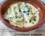 Foto del paso 8 de la receta: Canelones de rape y espinacas con bechamel al pimentón