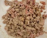 รูปขั้นตอนการทำที่ 1 ของ หมูสับผัดซอส