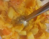 Foto del passaggio 3 della ricetta Vellutata di zucca e ceci con salsiccia
