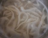 A picture of step 9 of Home Made Fettuccine Alfredo Pasta.