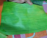Foto langkah ke 1 dari resep Takir persegi panjang.