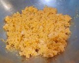 Hình bước làm 4 của món Cơm chiên kim chi