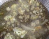 A picture of step 1 of Gobhi ki sabji.