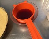 Une image de l'étape 10 de Tarte pêches de vigne et rhubarbe (pâte brisée à la pêche).