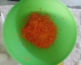 Foto del paso 1 de la receta: Muffins de zanahoria