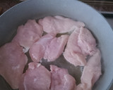 Foto del paso 1 de la receta: Pechugas de pollo en salsa de champis y bacon