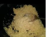 A picture of step 2 of Urad Dal Halwa.