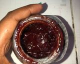 A picture of step 3 of Homemade Plum Jam spread.