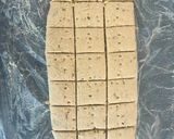 A picture of step 5 of Gluten free Cumin & Ajwain Mini Bites- Savory Farali Butter Biscuits 🍪.
