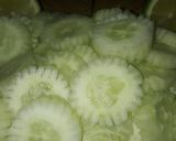 Foto del paso 7 de la receta: Ensalada de pepinos rasjados