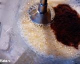 Csokoládés - kávés fatörzs #ünnepséfje recept fázis 5 fotója