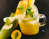 A picture of step 4 of Cucumber lemonade / Cucumber Mojito.