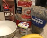 Foto langkah ke 1 dari resep Overnight oat banana simple lezat!.