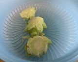 Une image de l'étape 2 de Farce pour poissons au chou romanesco, ail, oignon et estragon (anti gaspi).