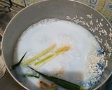 Foto langkah ke 3 dari resep Nasi Gurih Bunga Telang.