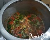 A picture of step 2 of Methi and Soya Khatti Daal.