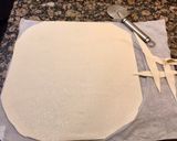 Foto del paso 6 de la receta Coca de hojaldre rellena de Cabello de ángel sin gluten