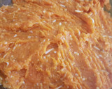 Foto del paso 1 de la receta: Pizza light con base de calabaza 🎃
