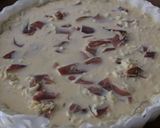 Foto del paso 2 de la receta: Quiche dorada de torta del Casar con jamón ibérico