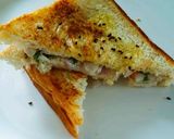A picture of step 4 of Quick Curd Vegetable Sandwich.
