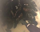 Une image de l'étape 4 de Moules au maroille.
