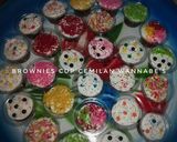 Foto langkah ke 8 dari resep Brownies Cup.