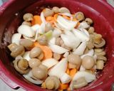 Une image de l'étape 4 de Blanquette de veau micro-ondes.