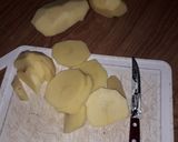 Foto del paso 3 de la receta: Merluza con papas al horno