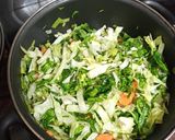 Foto del paso 4 de la receta: Crema de berros, espinacas y garbanzos