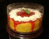 Foto langkah ke 15 dari resep Cheddar Cheese Cake with Strawberry Jam.
