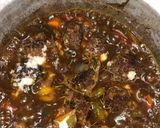 A picture of step 9 of Silky mashed potatoes with sweet and sour meatballs.
