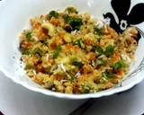 Carrot and Nuts Semolina Upma recipe step 2 photo
