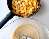 Une image de l'étape 2 de Flan aux pommes.