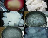A picture of step 1 of Chiu Chow Split Mung Beans QQ Dessert 潮州清心丸糖水.