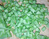 Foto del paso 2 de la receta: Ejotes con huevo