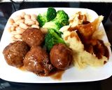 A picture of step 9 of My Beef & Stuffing Meatballs in Beef Gravy 🤗.