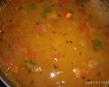A picture of step 3 of Daal fry.