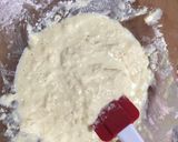 A picture of step 7 of Hawaii macadamia nut chocolate banana pancake recipe.