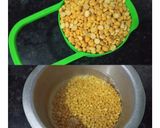 A picture of step 1 of Chana Dal Vada.