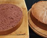 Meggyes-csokis torta recept fázis 1 fotója