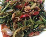 Foto langkah ke 3 dari resep Kangkung belacan.