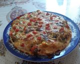 عکس مرحله 4 از دستور پیتزا گوشت و مرغ🍕