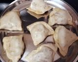 A picture of step 7 of Samosa (potato/peas samosa).