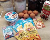 Meggyes krémkocka recept fázis 1 fotója