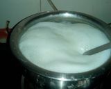 A picture of step 1 of Malai chamcham.