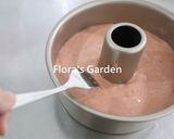 韓式豆沙擠花蛋糕攻略~三色戚風蛋糕的食譜步驟10照片